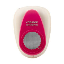 Craft Paper Punch Scalloped Circle Motive Puncher MultiColour