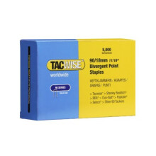 312 Type 9018mm Divergent Point Narrow Crown Staples for Staple Gun Box of 5000