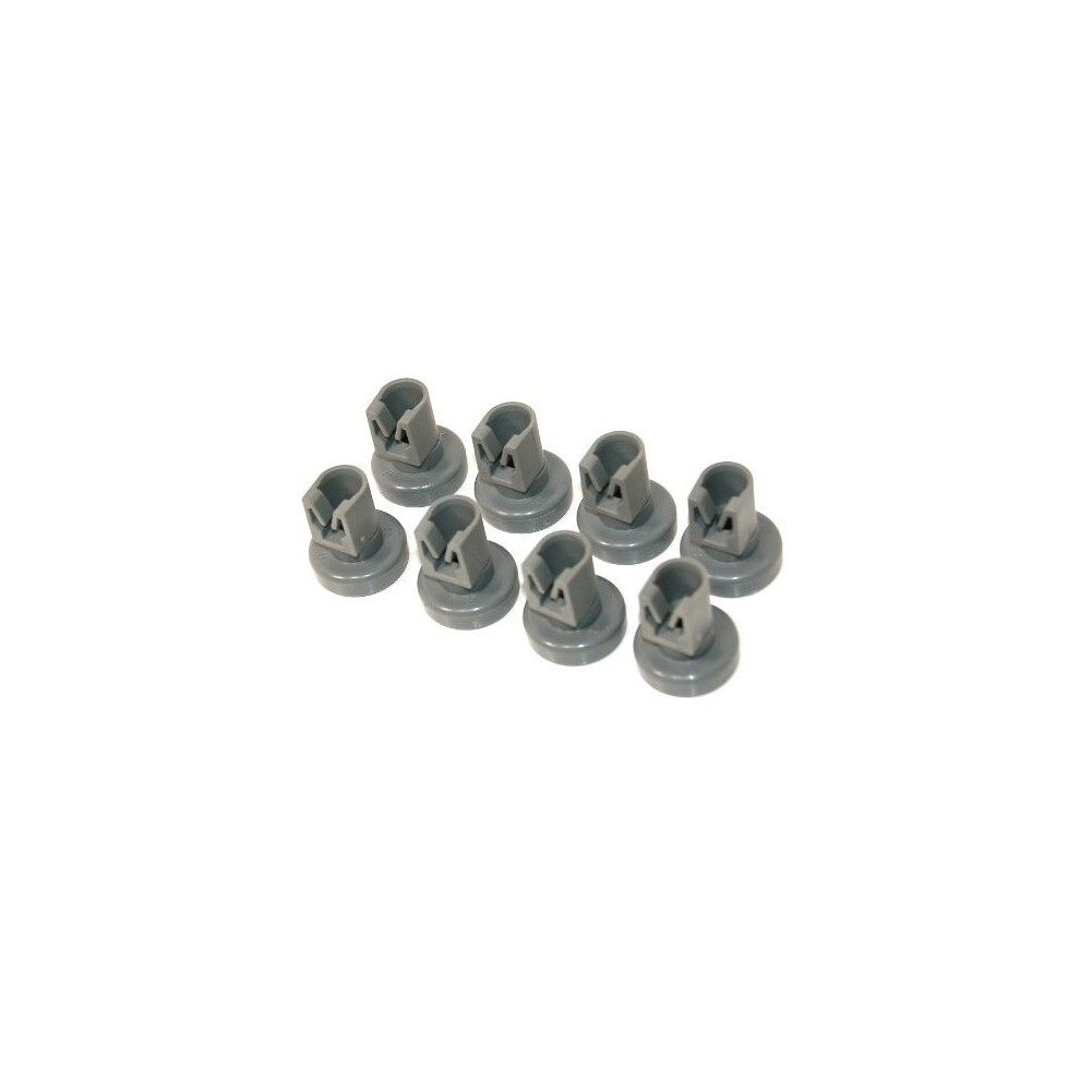 Dishwasher Grey Upper Basket Wheels Pack Of 8 Genuine part number 50286967000