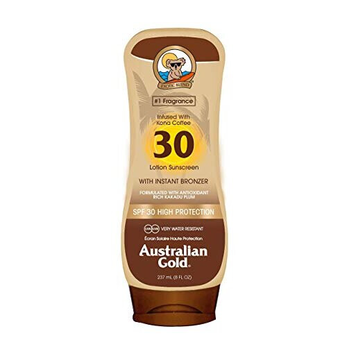 Australian Gold Sun Lotion SPF 30 with instant bronzer 237 ml