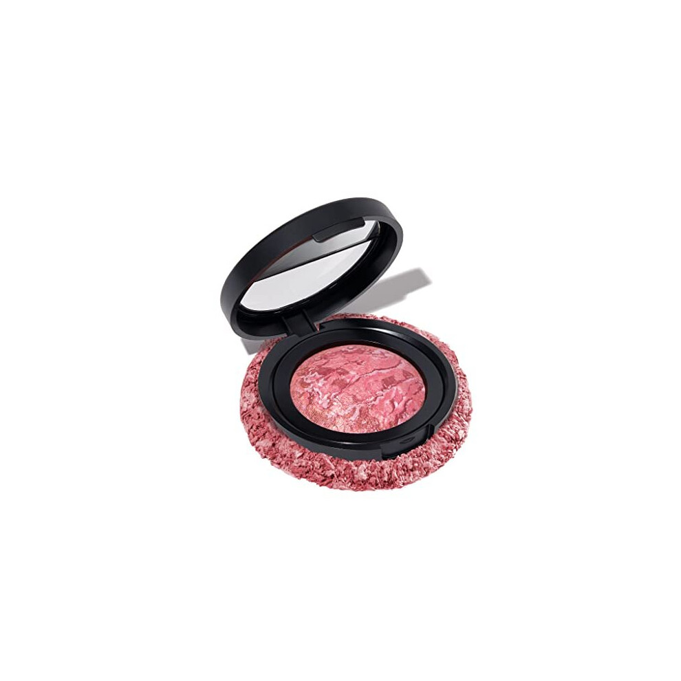 Laura Geller Beauty Laura Geller New York Baked Blushnbrighten Marbleized Blush Tropic Hues Creamy Lightweight Satin Finish