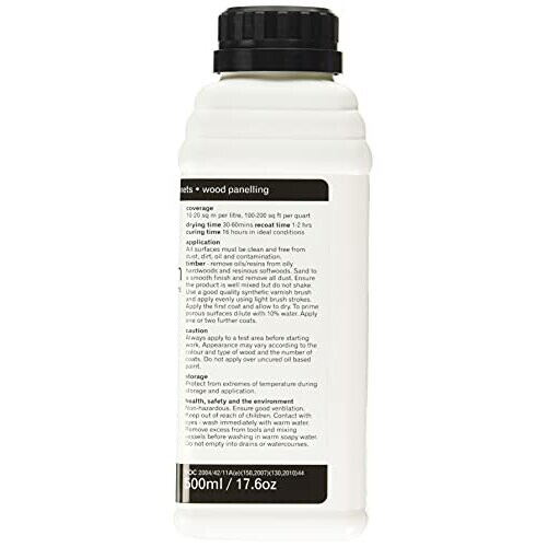 Heavy Duty Interior Wood Varnish 500ml 1