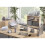 Wiremesh Triple Magazine Rack Silver 2