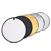Light Diffuser Andoer Photo Reflectors 24 60Cm 5 In 1 Reflector Portable Photography Studio Multi Photo Disc Collapsible Light Reflector Camera