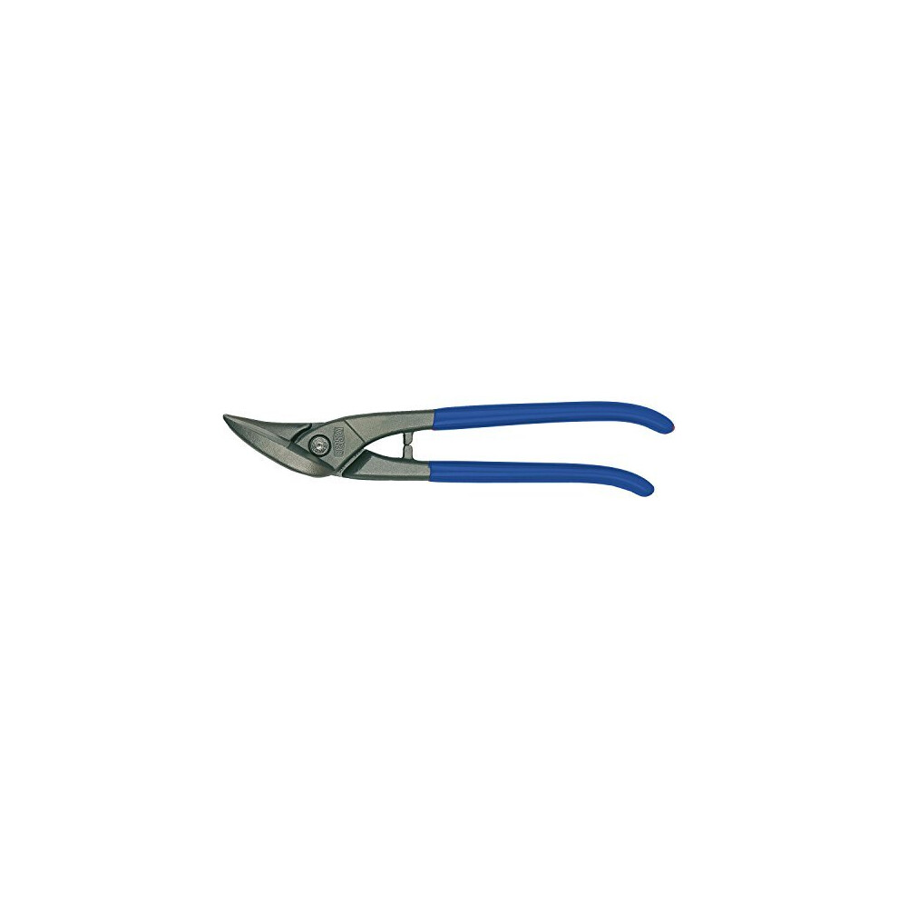 D216280 Right Hand Cut Straight Cutting Snips BlueGrey