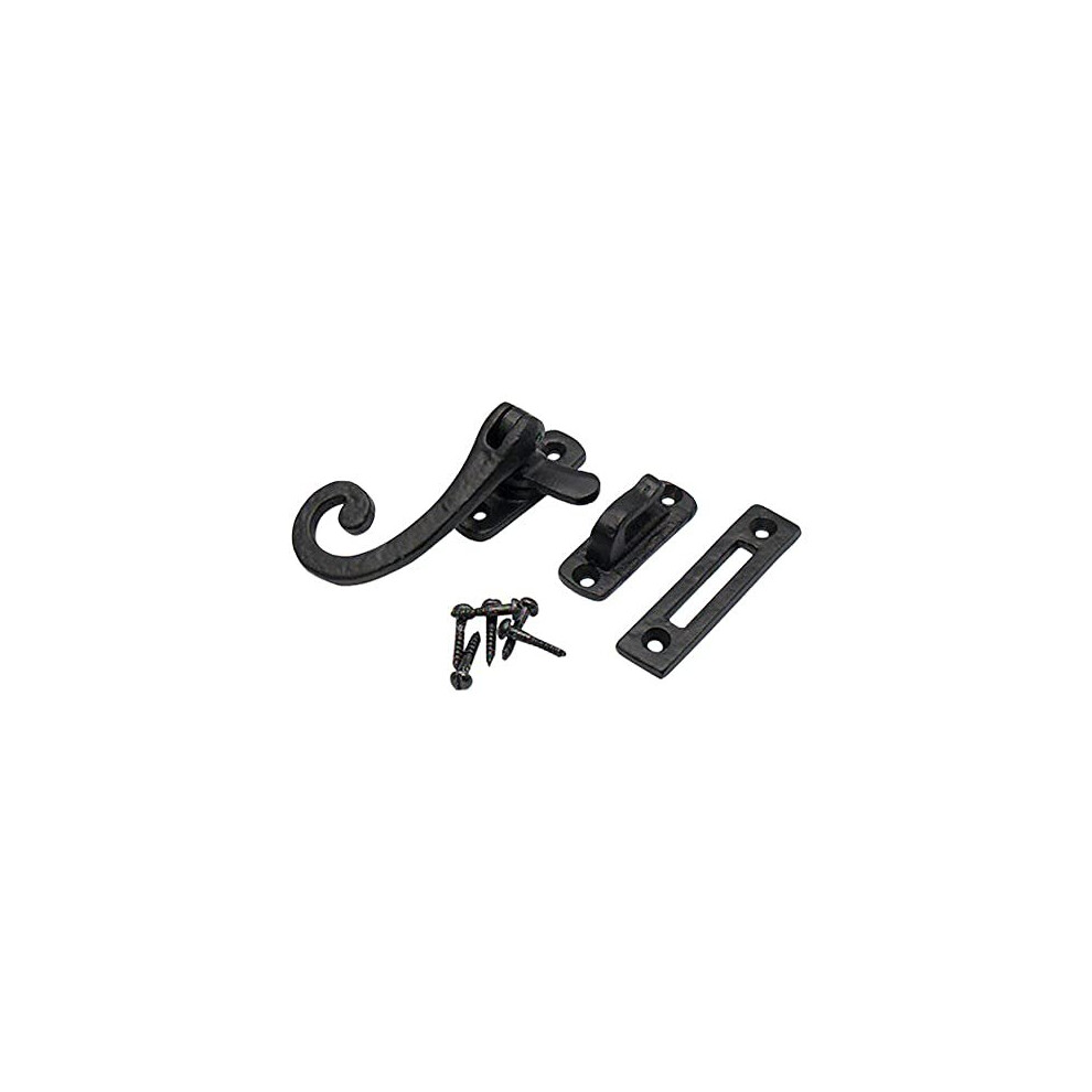 Merriway Bh01579 Window Casement Fasteners Black Antique 5013249348395