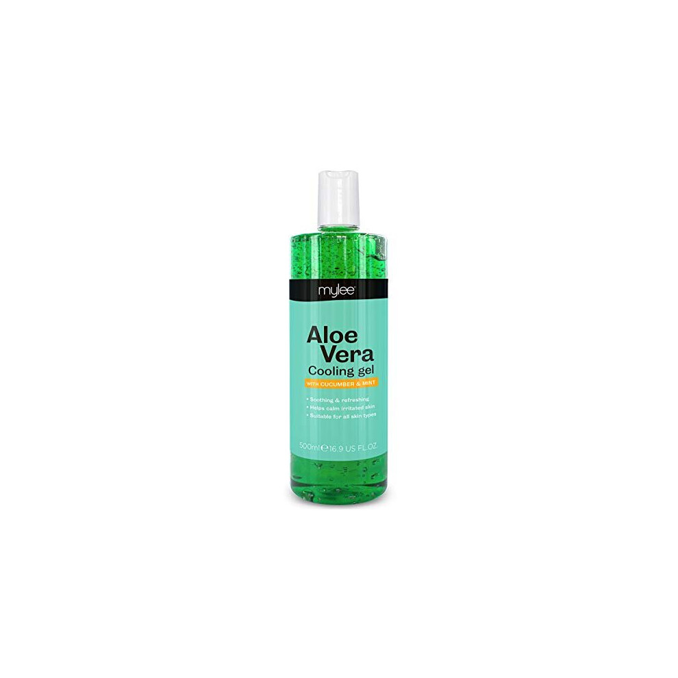 Mylee Pure Aloe Vera Soothing Gel After Care Waxing Hair Removal Depilation Wax Skin Treatment After Sun 500 Ml