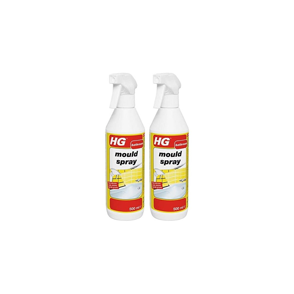 2 x HG Hagesan Bathroom Mould Removal Spray 500 ML