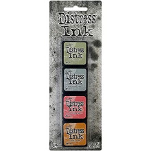 Distress Mini Ink Pads Kit 7 70 x 23 mm