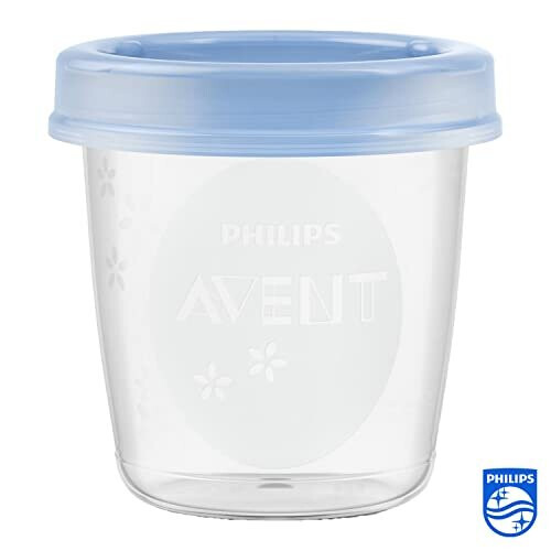 Philips Avent Reusable Breast Milk Storage Cups 5 x 180 ml 1