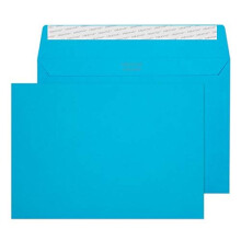 Creative Colour C5 162 x 229 mm 120 gsm Peel Seal Wallet Envelopes 45310 Caribbean Blue Pack of 25