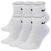 SX7669 Everyday Cushioned Socks mens whiteblack M