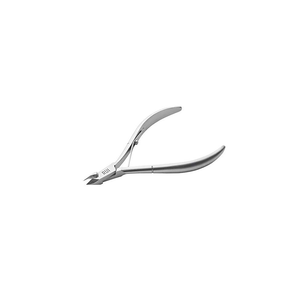 Professional Cuticle Nippers Precision SurgicalGrade Stainless Steel Cuticle Trimmer French Handle Single Spring 6mm Jaw Full Jaw