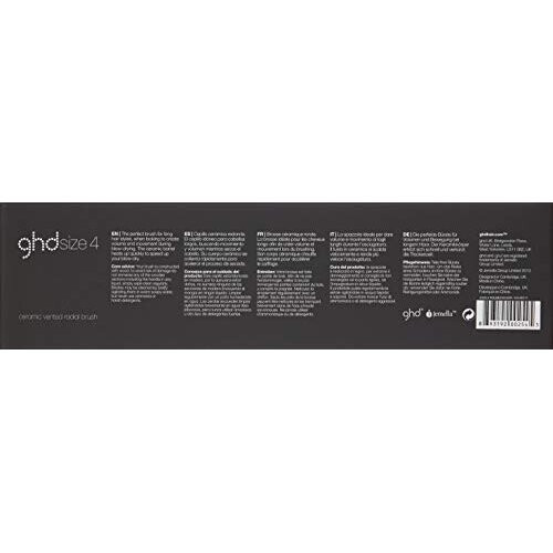 ghd 55 mm Size 4 Ceramic Vented Radial Brush Black 2