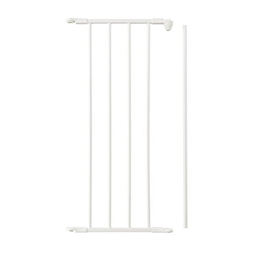 Medium 33 cm Wide Extension for BabyDan FLEX Gate M L XL and XXL White