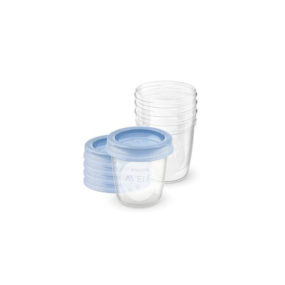 Avent Reusable Breast Milk Storage Cups 5 x 180 ml