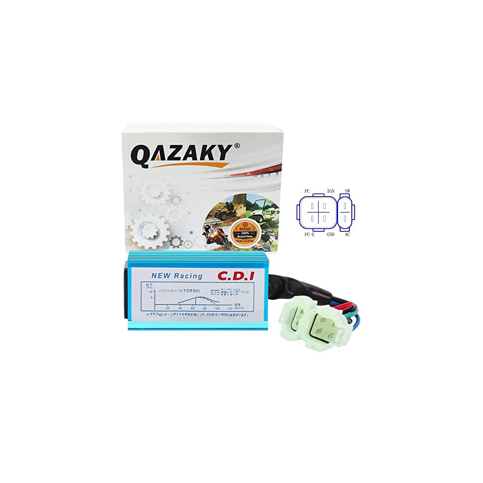 Racing 6 Pins Ac Cdi Box For Gy6 50Cc 70Cc 80Cc 90Cc 110Cc 125Cc 150Cc Scooter 4Stroke Engine Atv Go Kart Moped Quad Pit Dirt Mini Pocket Bike Chopper 643018709505