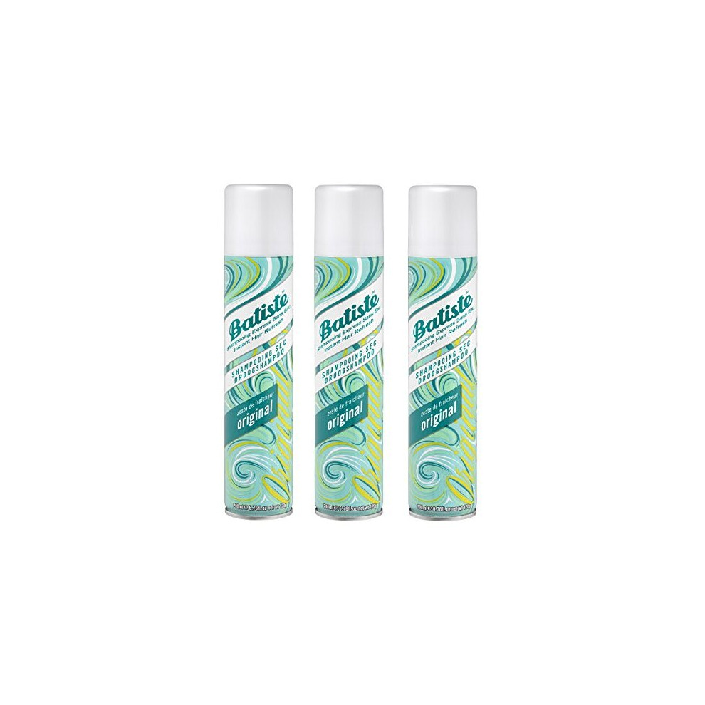 dry shampoo original 200 ml set of 3