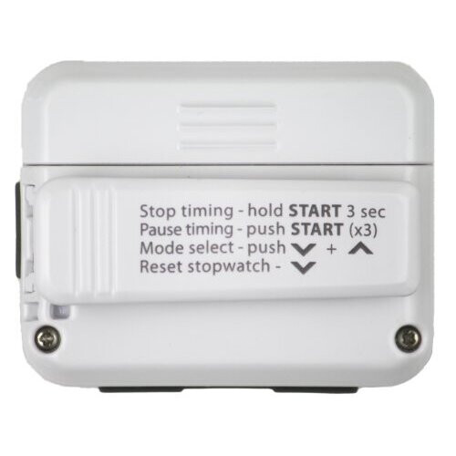 Gymboss Interval Timer a Stopky - Bílá/Sivá 2