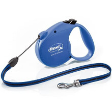Basic Standard Cord Blue Medium 5m Retractable Dog LeashLead for dogs up to 20kgs44lbs
