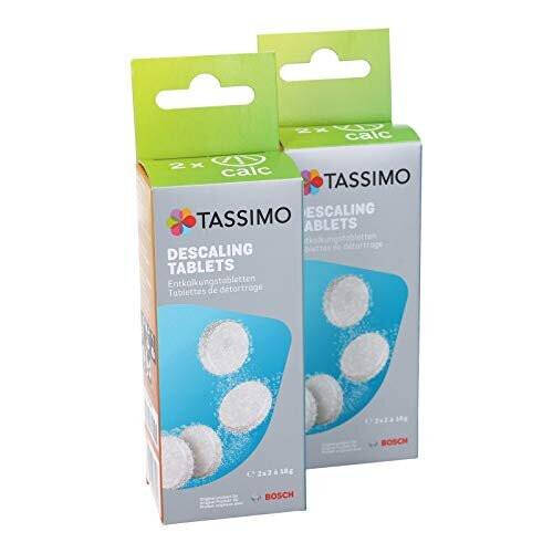 2 X Tassimo Bosch Coffee MachineEspresso Maker DescalingDecalcifying Tablets 1