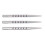 Unicorn Replacement Steel Dart Points Standard Length 6 Grooves 3 per Pack 1