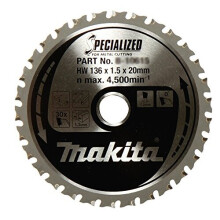 specialised Saw Blade 136 x 20 mm 30Z B33526