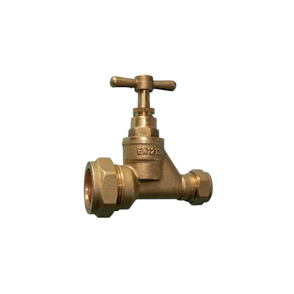 25Mm Mdpe To 15Mm Copper Dzr Stopcock 5307085328520