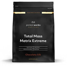 Total Mass Matrix Extreme Mass Gainer High Calorie Protein Powder Mass Building Protein Shake Weight Gainer Protein Powder 10 Servings Chocolate Silk