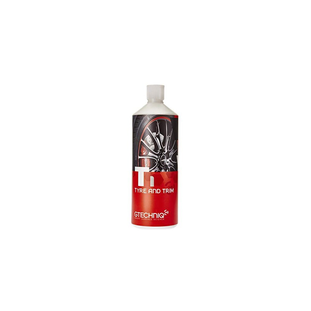 T1 Tyre N Trim 1000Ml Keeps Tyres And Trim Spotless Pristine Condition 1 Coat Satin Finish Multiples Coats For Gloss Finish Hydro Oleo Black 5060147722482