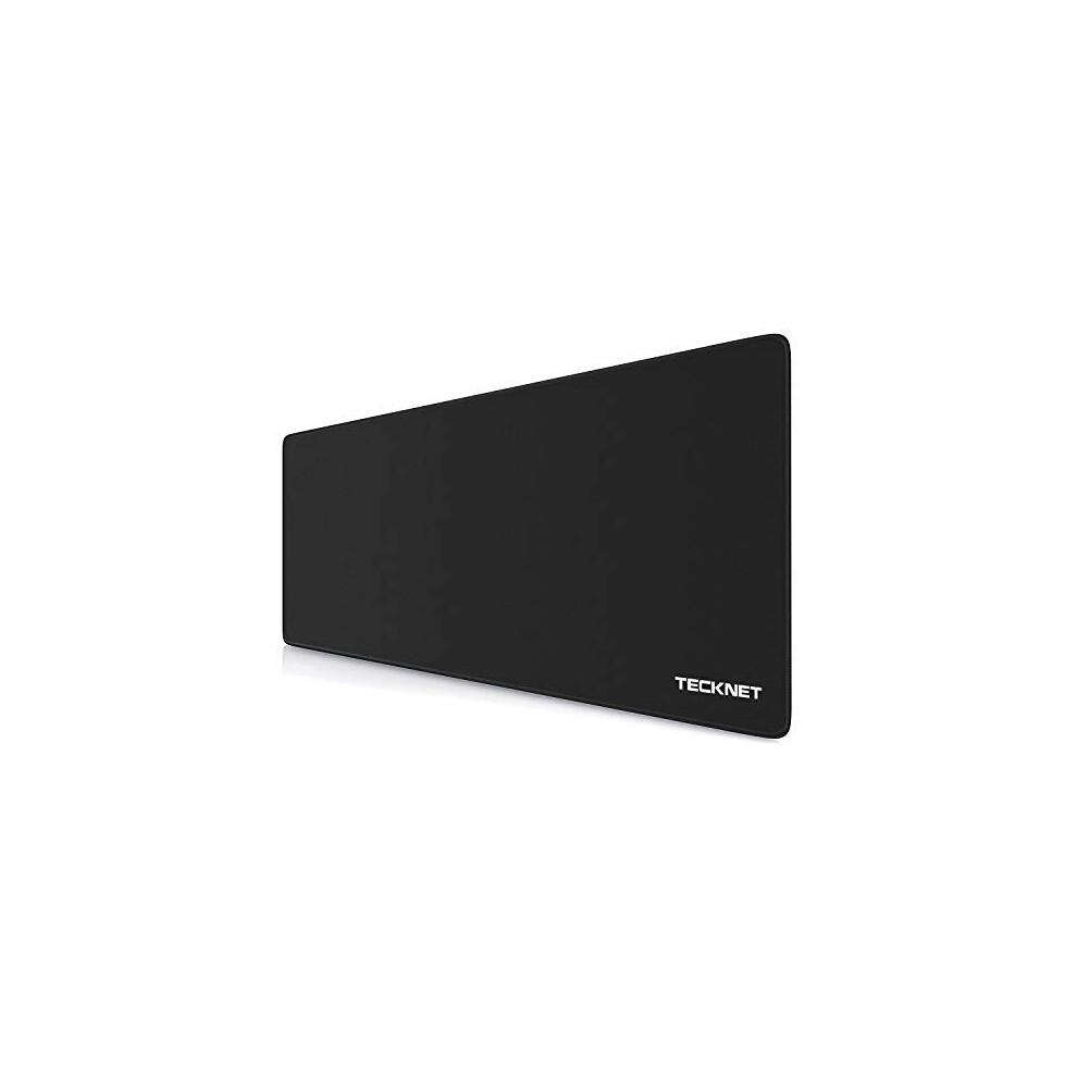 Tecknet Extended Gaming Mouse Pad 900 X 400 X 3 Mm Xxl Extra Large Mouse Mat Nonslip Rubber Base Laser Optical Mouse Compatible