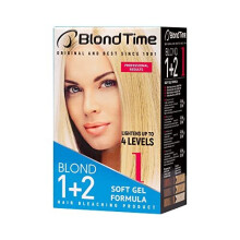 BLOND TIME 1 Hårblegningsmiddel op til 4 toner - Blond 1+2 120 ml