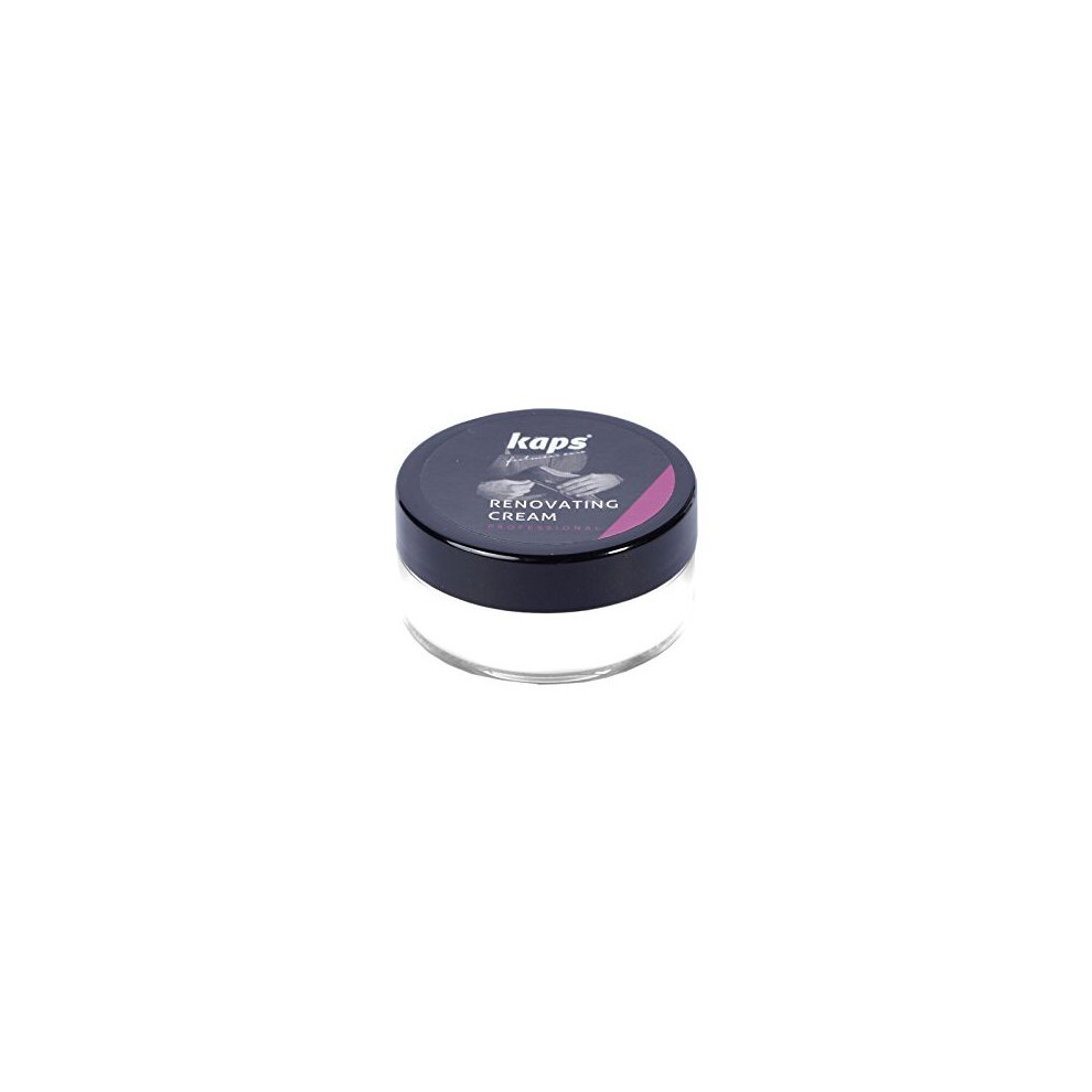 Renovating Repair Cream For Smooth Leather Shoes Bags Seats Scratch And Scuff Cover Kaps Renovating Cream 10 Colours 101 White 25 ml 084 fl Oz