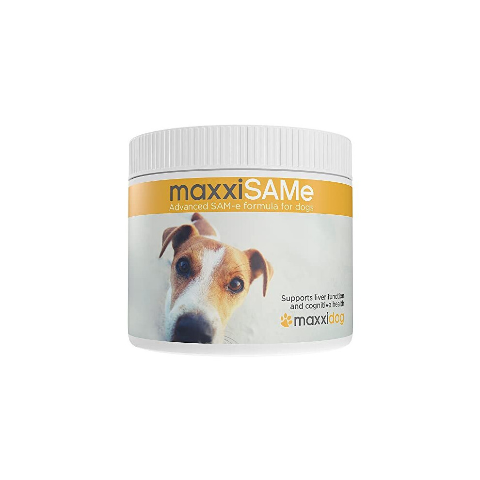 maxxiSAMe Advanced SAMe Liver and Cognitive Supplement for Dogs Given with Food Powder 150 g