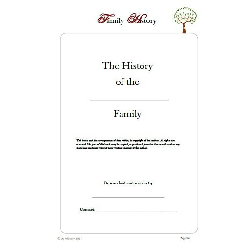Family Tree Book Page Starter Pack White 1