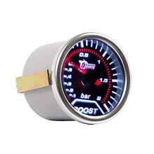 E Support Car Universal Smoke Len 2 52mm Bar Turbo Indicator Boost Bar Gauge Meter