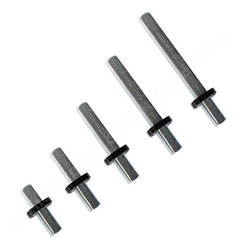 Chrome UPVC Universal Inline Espag Lockable Window Handle Smart Spindle 2