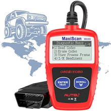 MaxiScan MS309 OBD2 Code Reader Check Engine Fault Check Emission Monitor Status Clear Codes View Freeze Frame Data CAN Diagnostic Scan Tool for All