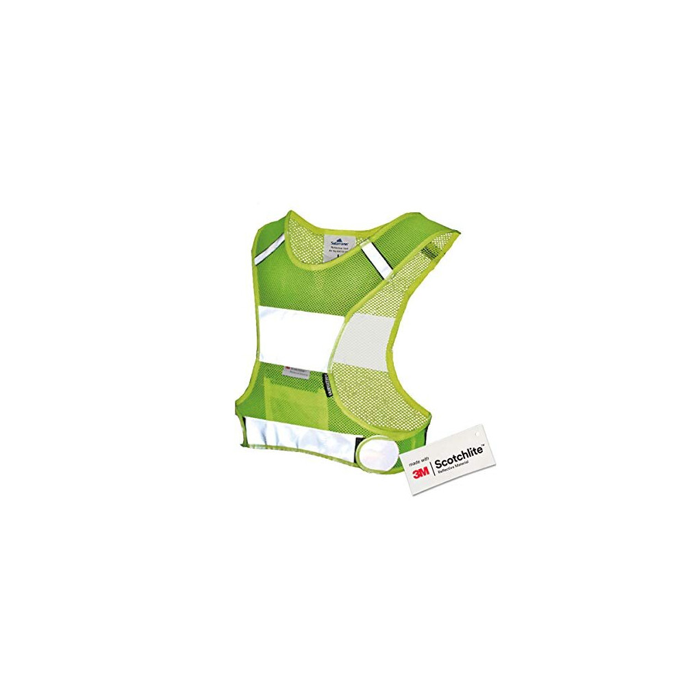 3M Reflective Sports Vest Breathable Hi Vis Running Vest Made With 3M Scotchlite 6970162340334