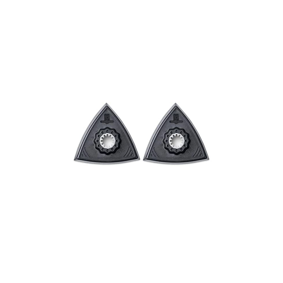 63806129220 Triangle Shaped Unperforated Sanding Pad Colour Coded 4014586391090