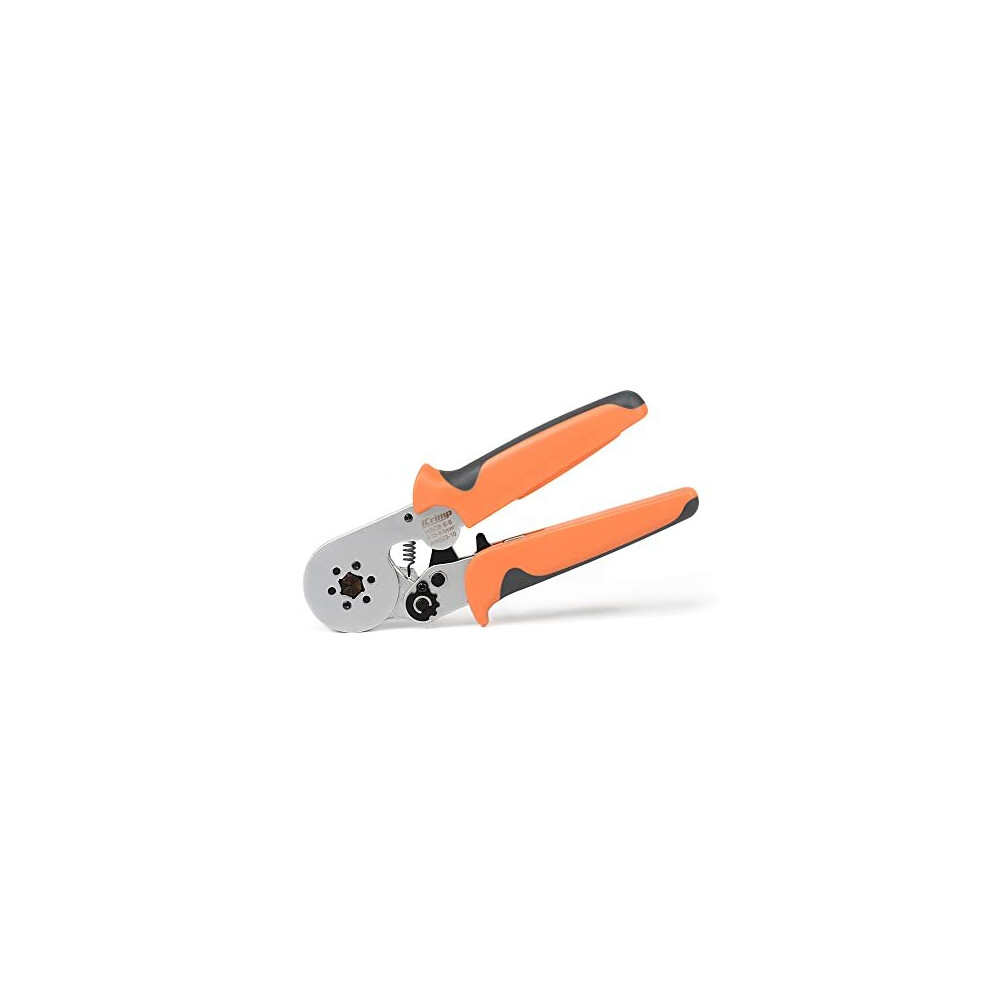 Icrimp Ratcheting Wire Hexagonal Crimping Tool Selfadjusting Plier For 02560Mm Endsleeves Ferrules 709619248901