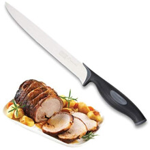 Sabatier Professional LExpertise Kitchen Long Carving Knife 20cm High Chrome Molybdenum Stainless Steel Finely Ground Razor Sharp Blades Ergonomic