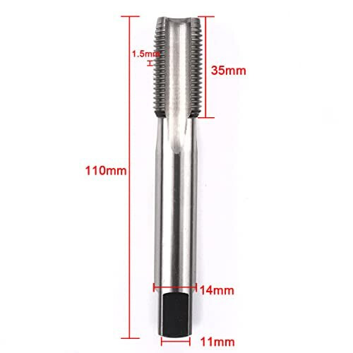 Metric Thread TapM18 HSS Right Hand Thread Tap M18x15 1