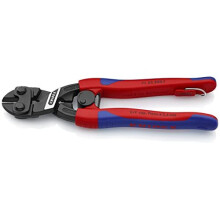 CoBolt Compact Bolt Cutter black atramentized with slim multicomponent grips with integrated tether attachment point for a tool tether 200 mm