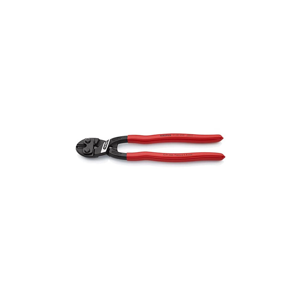 CoBolt XL Compact Bolt Cutter black atramentized plastic coated 250 mm selfservice cardblister 71 01 250 SB