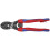 Knipex CoBolt Compact Bolt Cutter black atramentized with slim multicomponent grips with integrated tether attachment point for a tool tether 200 mm 3