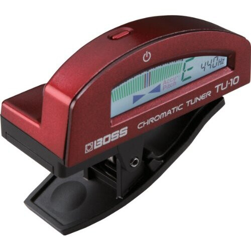 Hugo Boss Tu10 ClipOn Chromatic Tuner Red