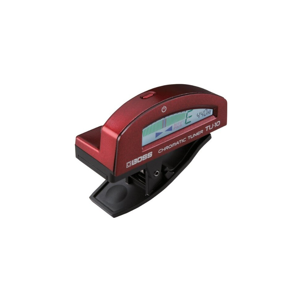 Tu10 ClipOn Chromatic Tuner Red