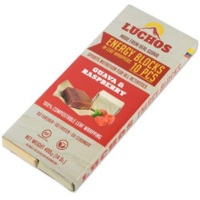 Natural Guava Energy Bars 10x40g High Carb Cycling Energy Snack Sport Gel in One for Maximum Endurance Savoury Running Sweets for Athletes Vegan No