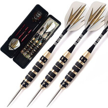 Archer 26 Grams Steel Tip Darts Black Coating brass Barrels ARCHF1308